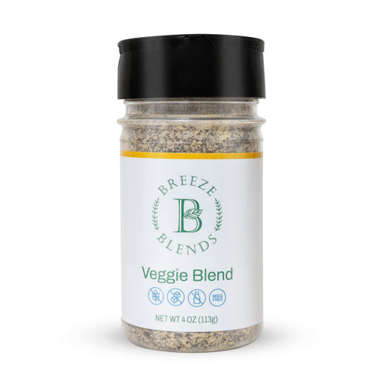 veggie seasoning blend in shaker bottle
